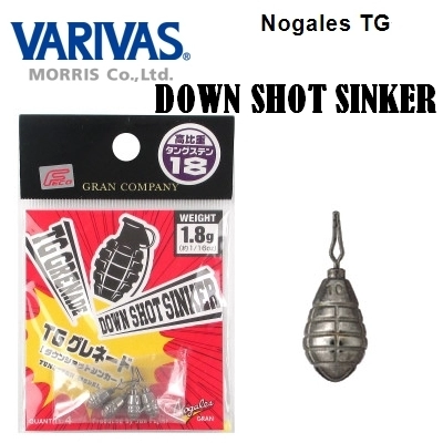 Груз Varivas TG Grenade Down Shot Sinker