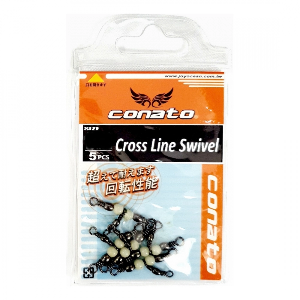 Вертлюги тройные Conato Cross Line Swivel