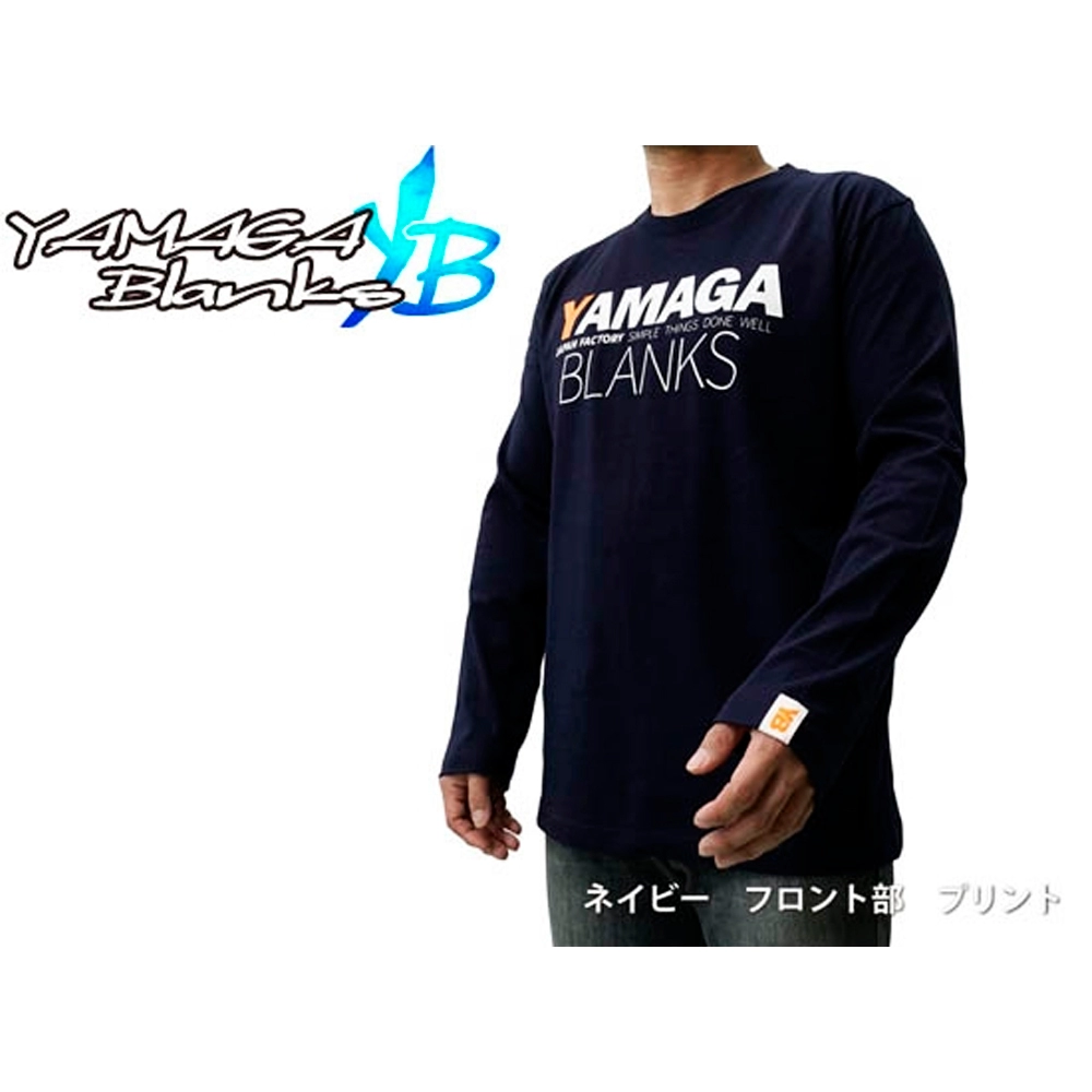 Футболки с длинным рукавом Yamaga Blanks Long Sleeve T-Shirt