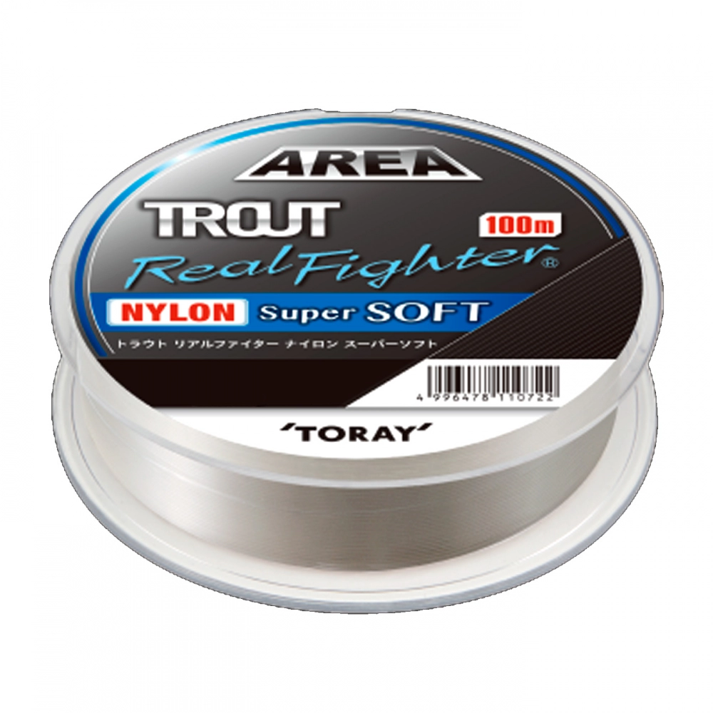 Монофильные лески Toray Trout Real Fighter Nylon Super Soft