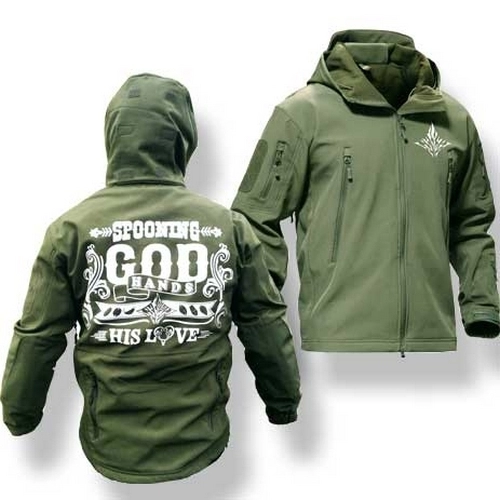 Jaket hoodie army hotsell