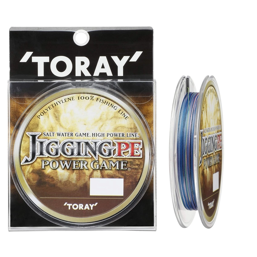 Плетеные шнуры Toray Jigging PE Power Game x4