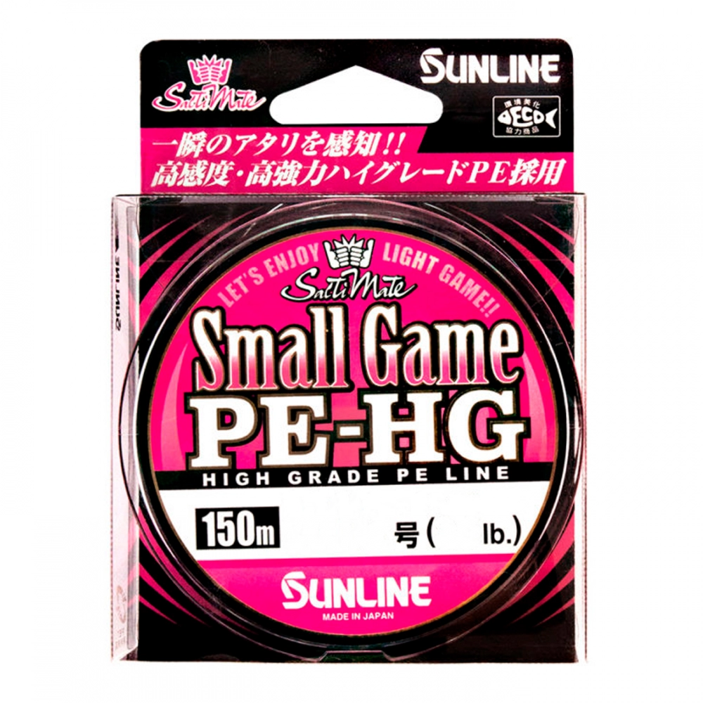 Плетеные шнуры Sunline New Small Game PE-HG