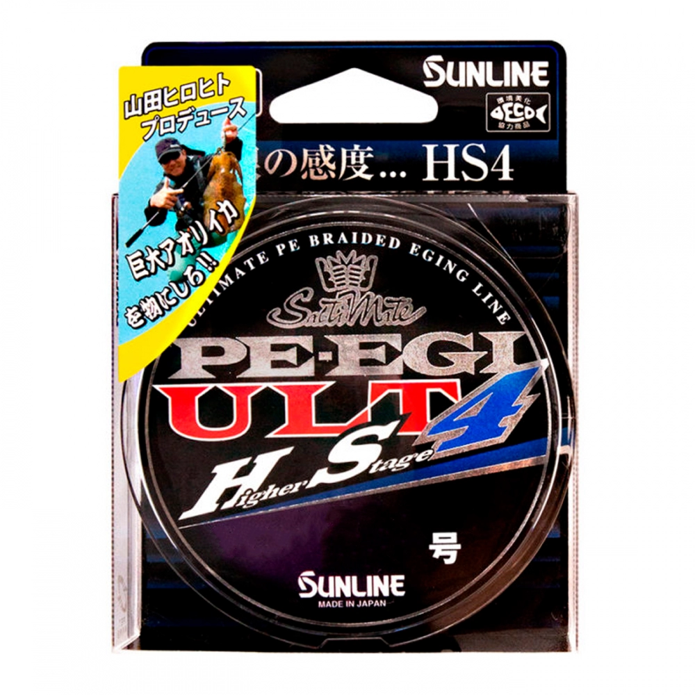 Плетеные шнуры Sunline PE Egi ULT HS4