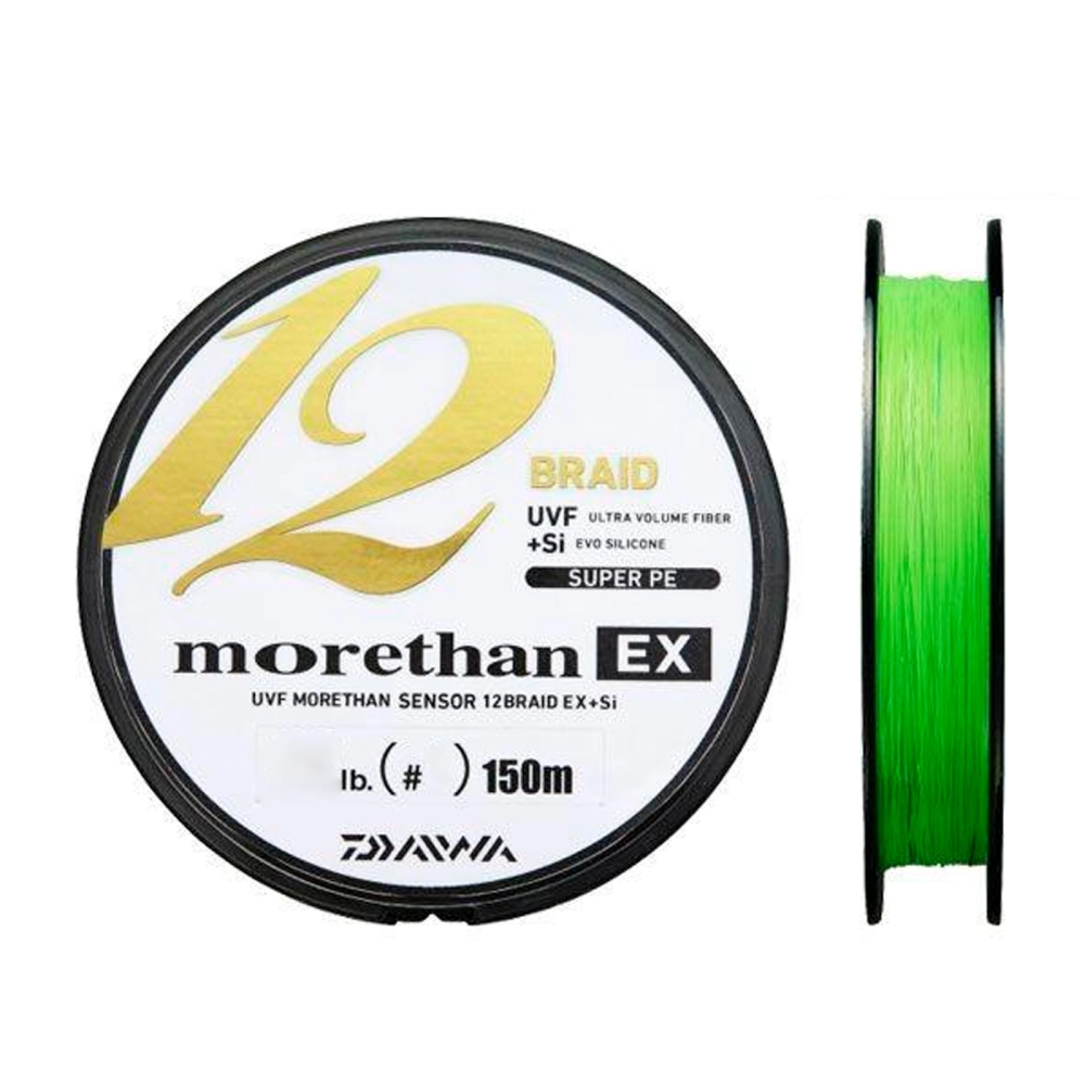 Плетеные шнуры Daiwa UFV Morethan Sensor x12 EX+Si