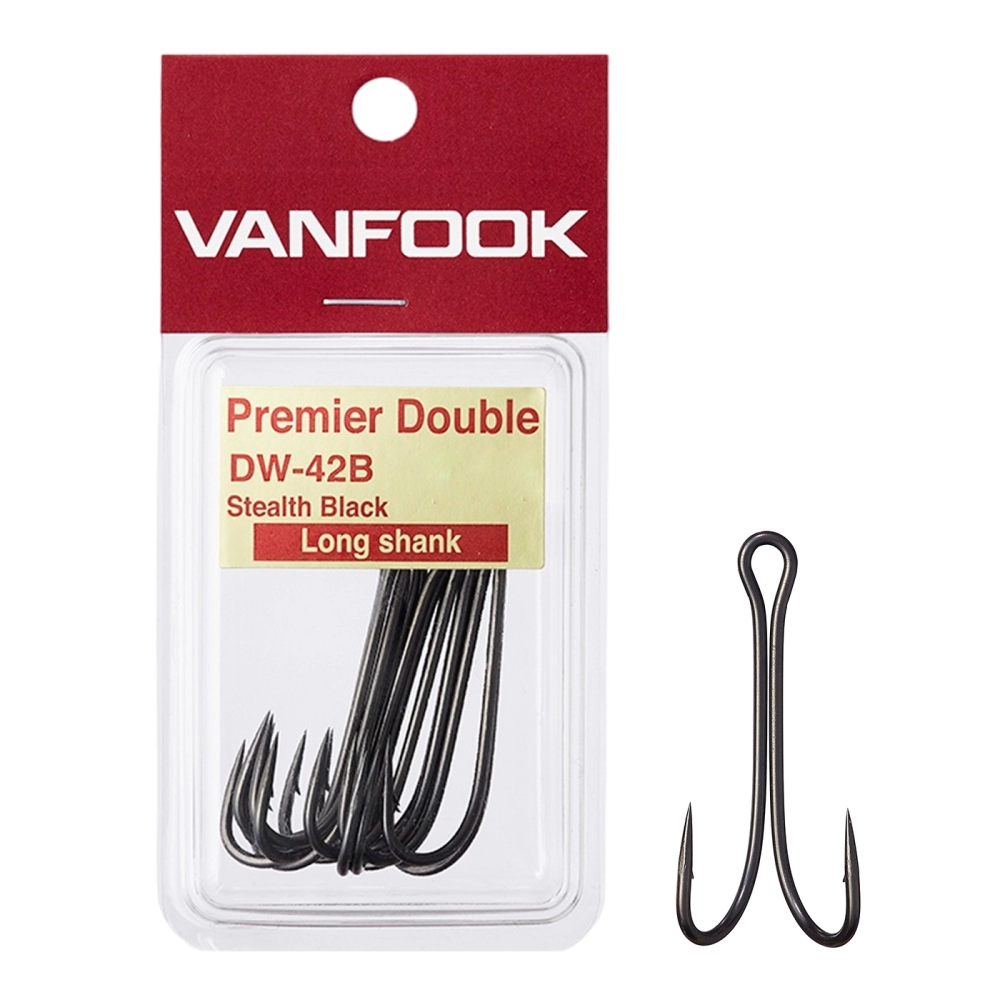 Крючки двойные Vanfook Premier Double DW-42B Long Shank