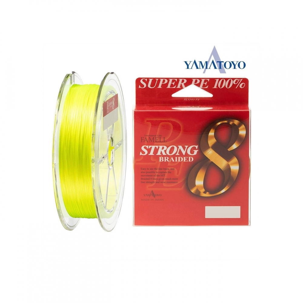 Плетеные шнуры Yamatoyo PE Strong 8