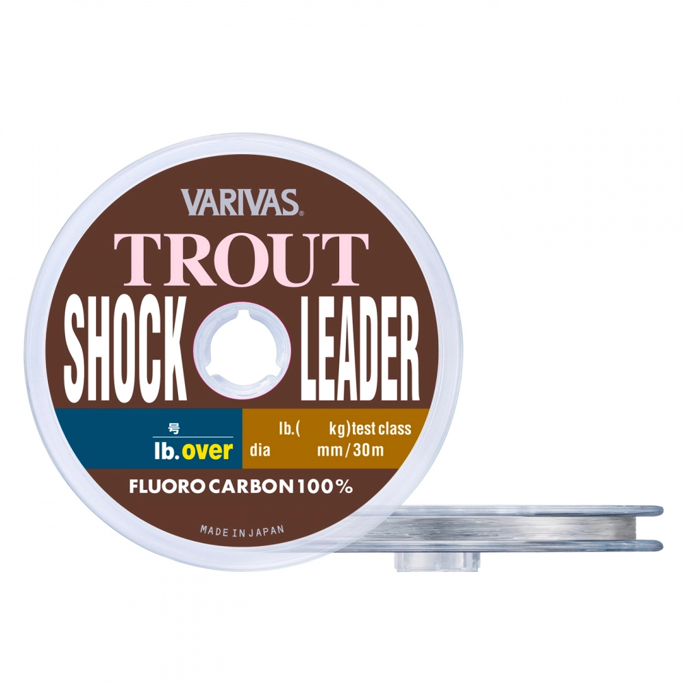 Шок лидеры флюорокарбоновые Varivas Trout Shock Leader