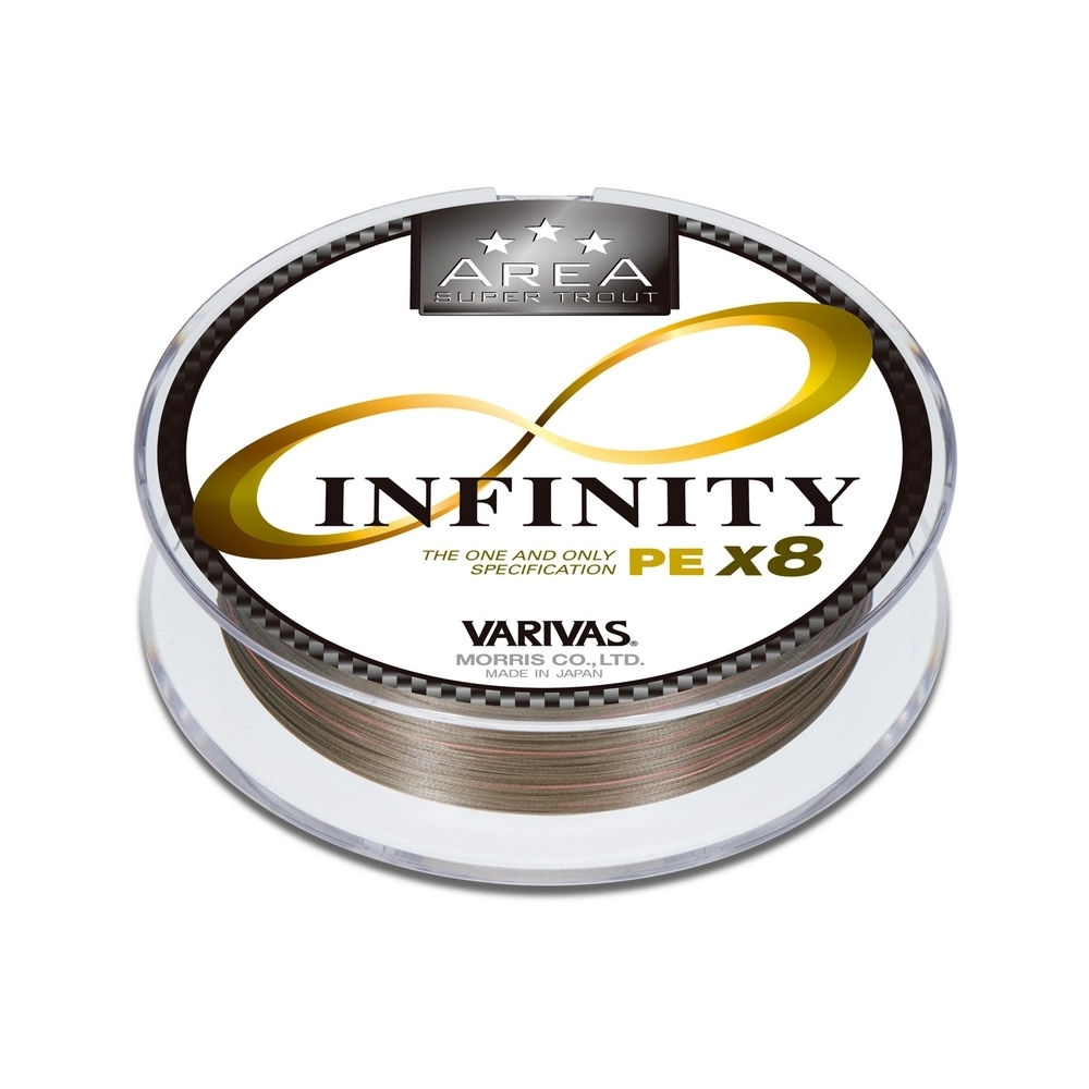 Плетеные шнуры Varivas Super Trout Area Infinity PE х8