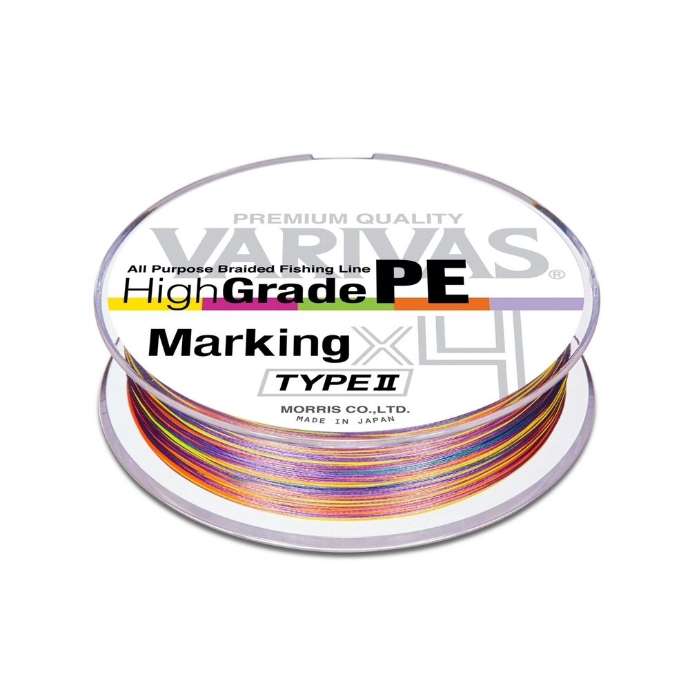 Плетенные шнуры Varivas High Grade PE Marking x4 Type II