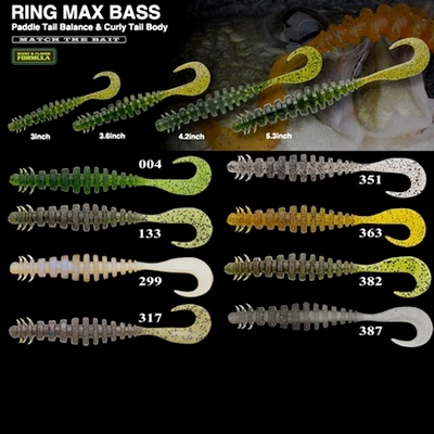 Силиконовые приманки Nories Ring Max Bass