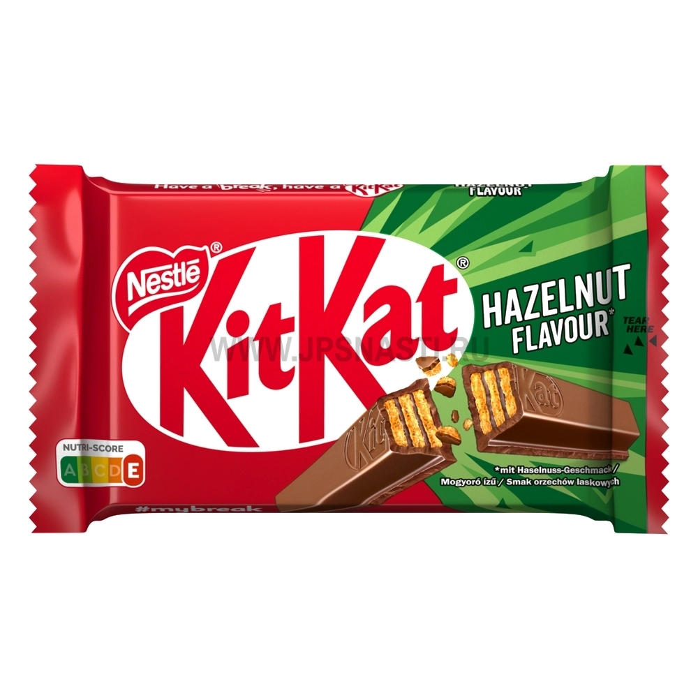 Батончик KitKat Chunky Hazelnut, с фундуком, 42 г